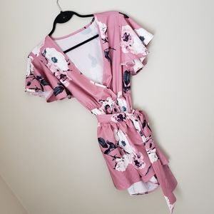 SHEIN - Floral Romper Dress